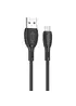 Дата кабель Borofone BX86 Advantage USB to MicroUSB 2.4A (1m) Black