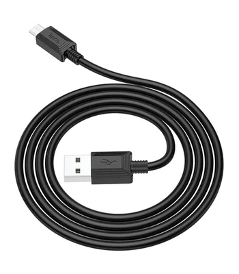 Дата кабель Hoco X73 Ferry USB to MicroUSB 2.4A (1m) Black Дата кабель Hoco X73 Ferry USB to MicroUSB 2.4A (1m) Black