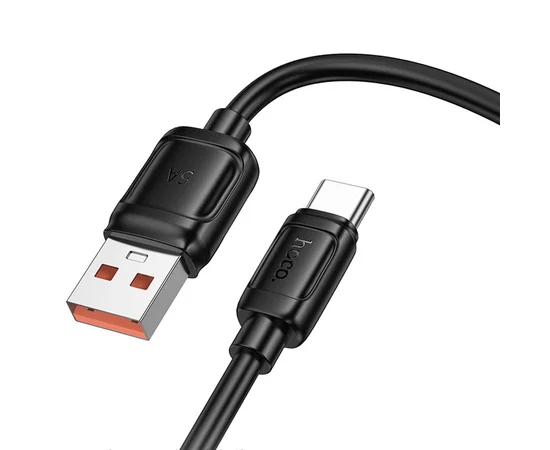 Дата кабель Hoco X115 Surpass USB to Type-C 100W (1m) Black