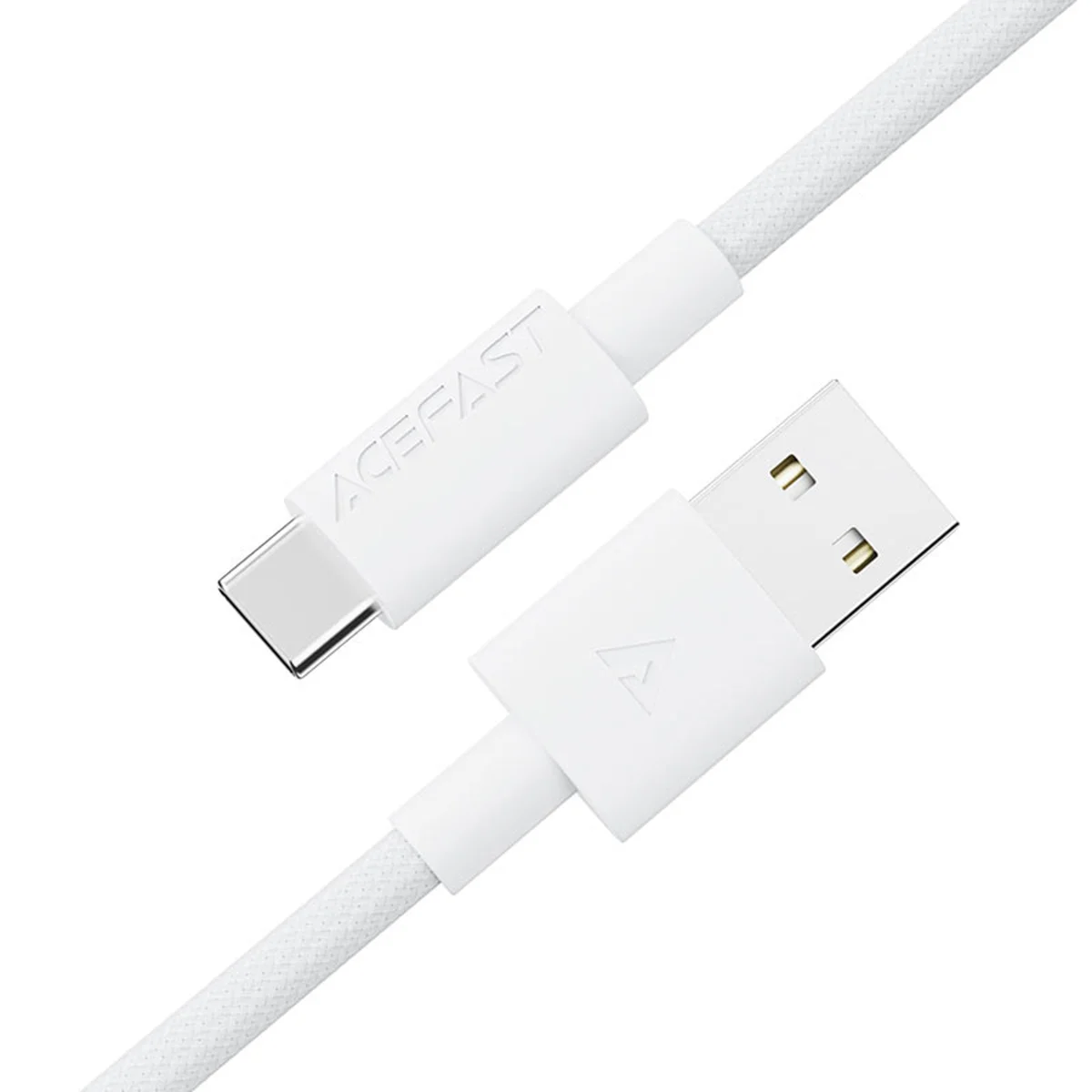 Дата кабель Acefast C18-04 USB to Type-C 3A (1.2m) White