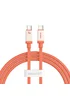 Дата кабель Baseus 0°C Series Fast Charging Type-C to Type-C 100W (1m) (P10368800731) Canyon Coral