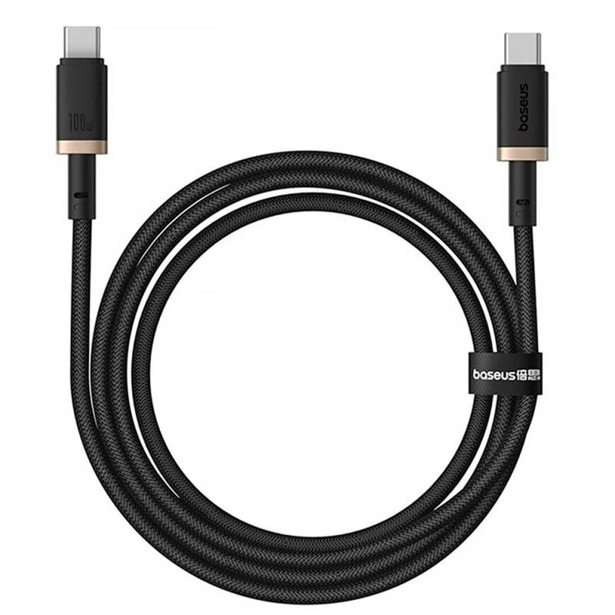 Дата кабель Baseus Dura Series Fast Charging Type-C to Type-C 100W (1m) (P10377803U01) Gold / Black