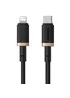 Дата кабель Baseus Dura Series Fast Charging Type-C to Lightning 20W (1m) (CB000123) Gold / Black