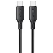 Дата кабель Acefast C17-03 Type-C to Type-C 60W (1.2m) Black