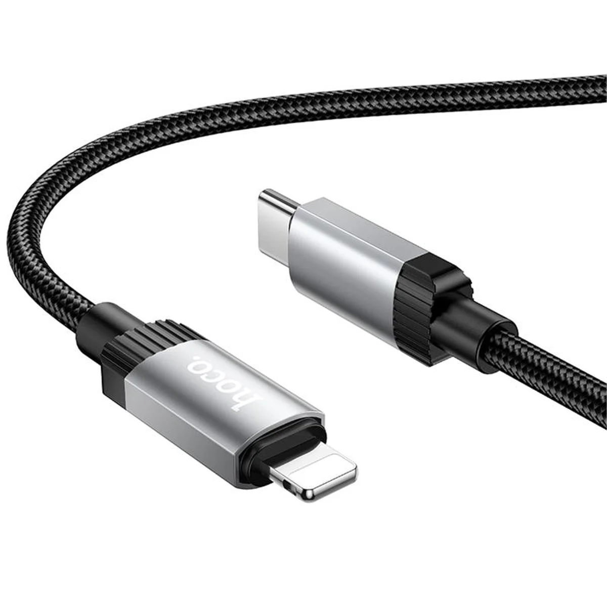 Дата кабель Hoco X117 Star Type-C to Lightning 27W (1m) Black