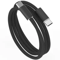 Дата кабель WIWU C101 Essen Type-C to Type-C 240W (1.5m) Black