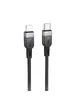Дата кабель Hoco X109 Energy silicone Type-C to Lightning (1m) Black