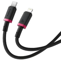 Дата кабель Baseus Dura Series Fast Charging Type-C to Lightning 20W (2m) (CB000123) Red / Black