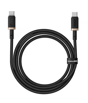 Дата кабель Baseus Dura Series Fast Charging Type-C to Type-C 100W (2m) (P10377803) Gold / Black