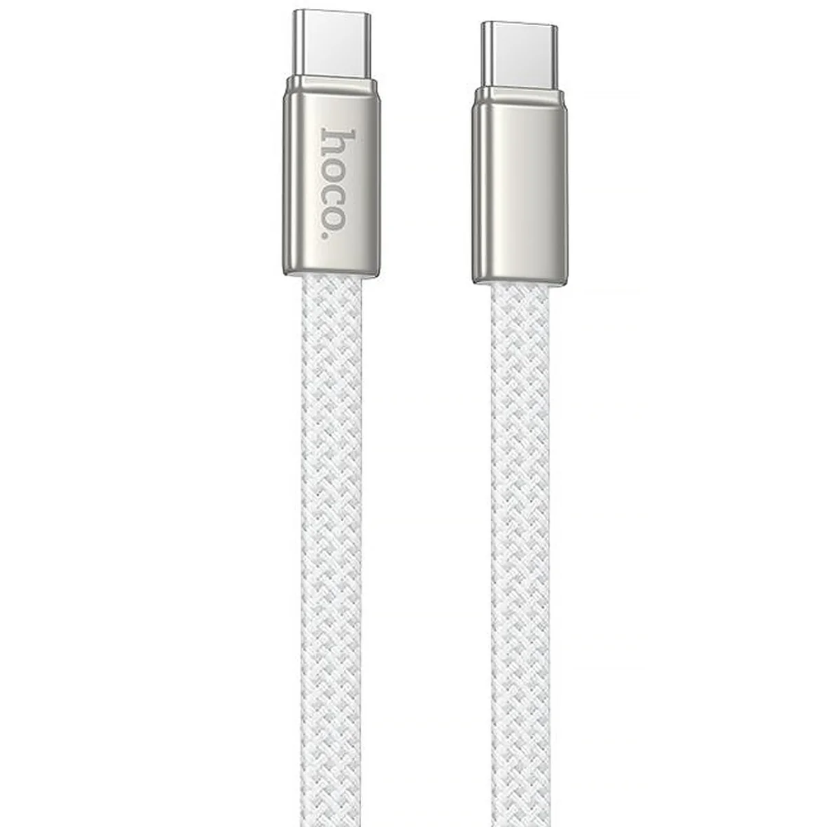 Дата кабель Hoco X125 Exceso Type-C to Type-C 60W (1m) White