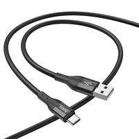 Дата кабель Hoco X72 Creator silicone USB to Type-C (1m) Black