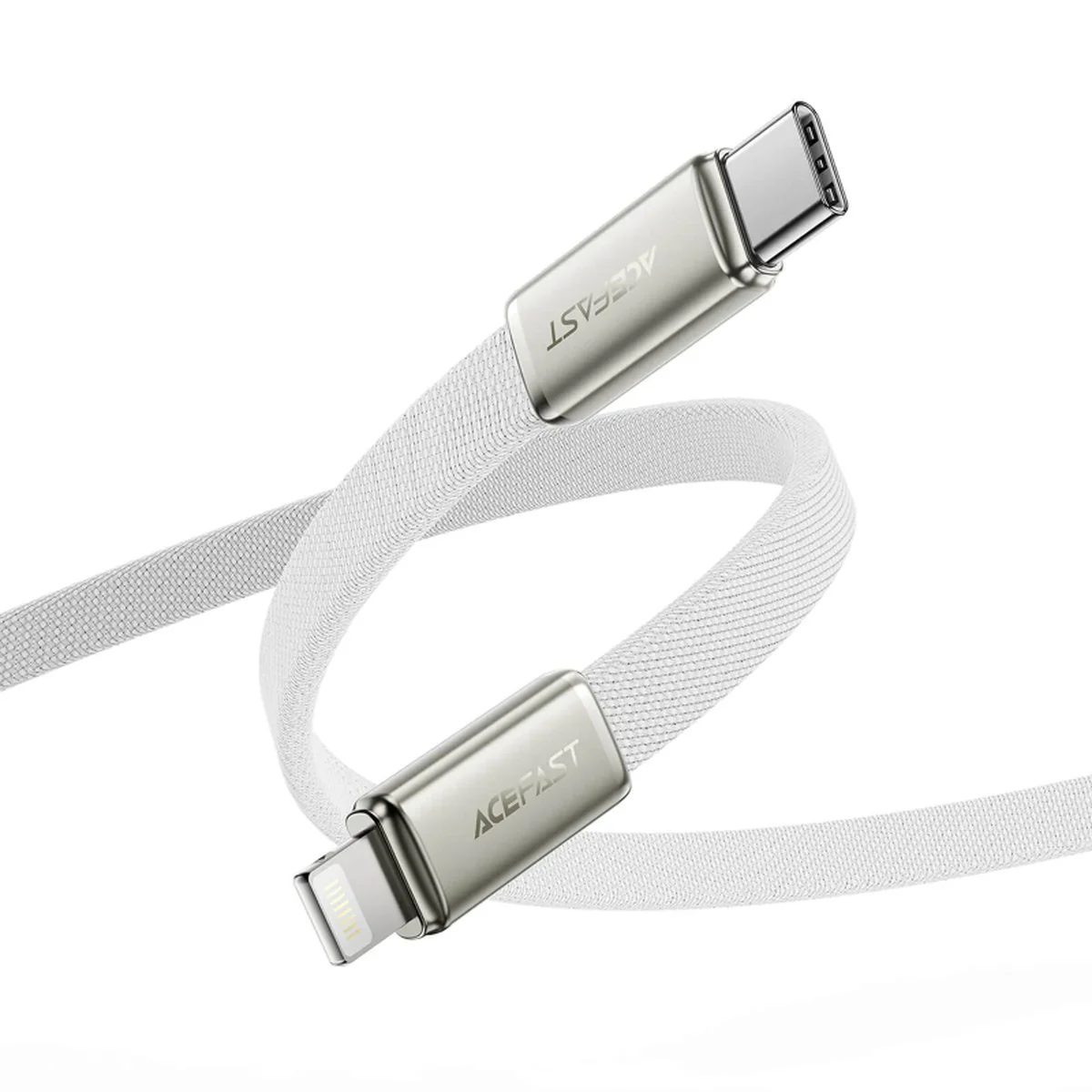 Дата кабель Acefast C24-01 Type-C to Lightning 30W (1.2m) White