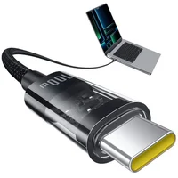 Дата кабель Baseus Gem Fast Charging Type-C to Type-C 100W (1m) (P10373000111) Cluster Black