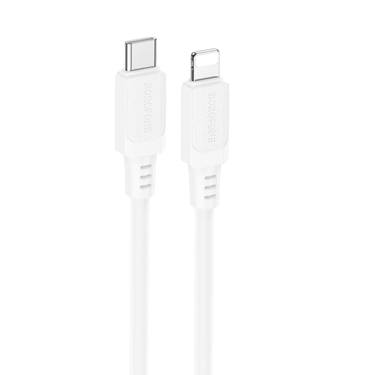 Дата кабель Borofone BX115 Lotto Type-C to Lightning 27W (1m) White