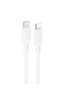 Дата кабель Borofone BX115 Lotto Type-C to Lightning 27W (1m) White