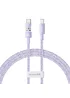 Дата кабель Baseus Gem Fast Charging Type-C to Type-C 100W (1m) (P10373000111) Nebula Purple