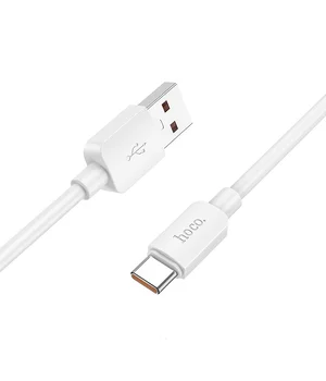 Дата кабель Hoco X96 Hyper USB для Type-C 100W (0.25m) White