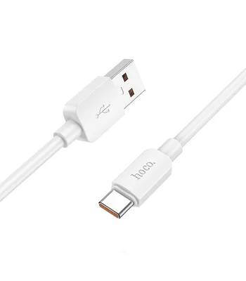 Дата кабель Hoco X96 Hyper USB to Type-C 100W (0.25m) White