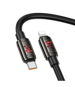Дата кабель Hoco U143 Joy Type-C to Lightning 27W (1.2m) Black