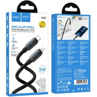 Дата кабель Hoco U143 Joy Type-C to Lightning 27W (1.2m) Black