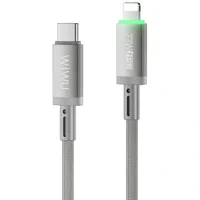 Дата кабель WIWU C083 Maglink Type-C to Lightning 27W (1m) Grey