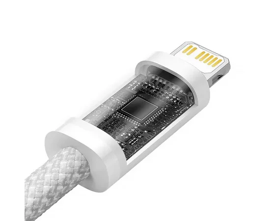 Дата кабель Baseus Dynamic Series Type-C to Lightning 20W (2m) (CALD0001) White