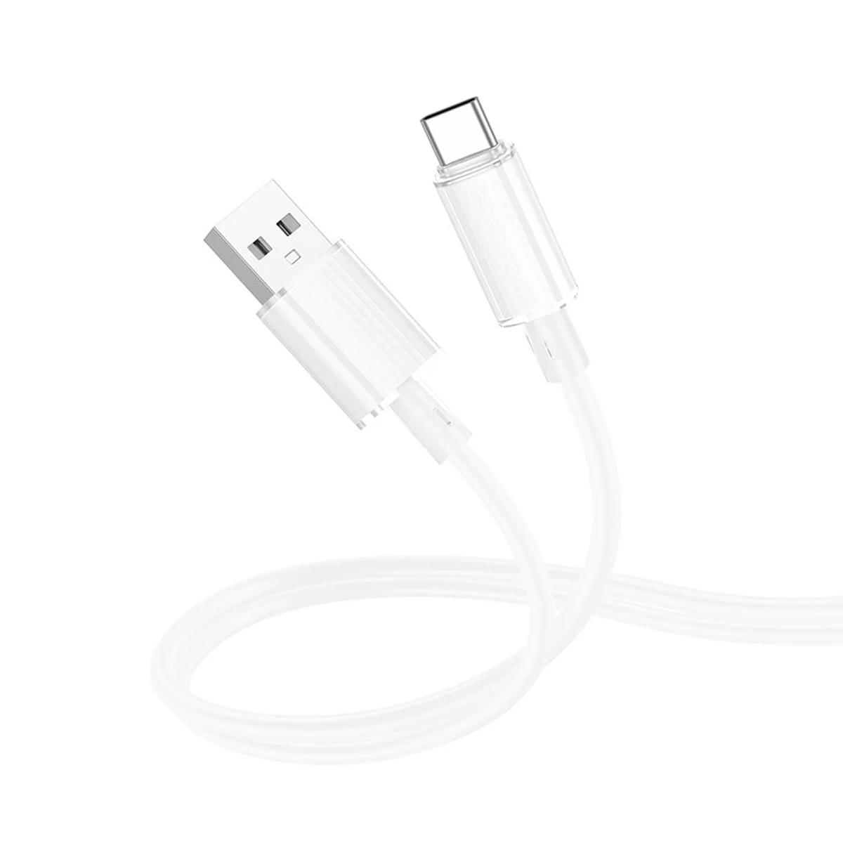 Дата кабель Borofone BX112 Lemon USB to Type-C 3.0A (1m) White