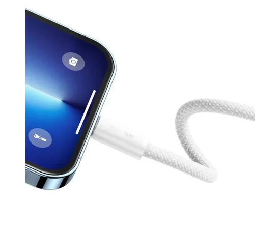 Дата кабель Baseus Dynamic Series Type-C to Lightning 20W (2m) (CALD0001) White