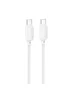 Дата кабель Hoco X113 Beneficio Type-C to Type-C 60W (1m) White