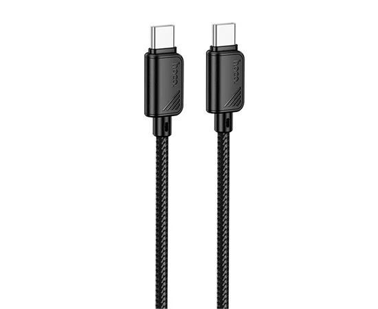 Дата кабель Hoco X113 Beneficio Type-C to Type-C 60W (1m) Black