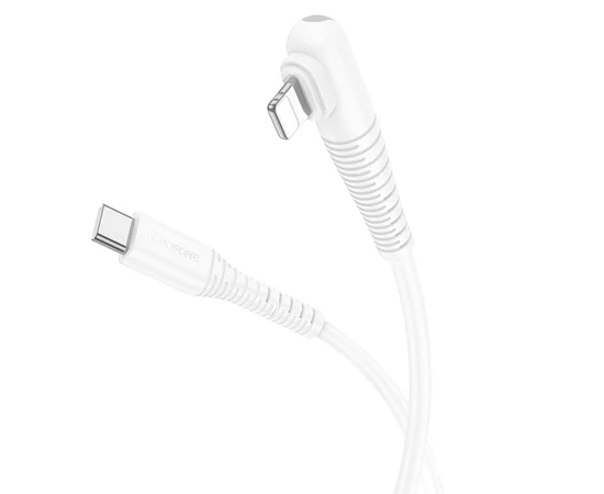 Дата кабель Borofone BX105 Corriente Type-C to Lightning (1m) White