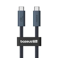 Дата кабель Baseus Flash 2 USB4 Full-Featured Type-C to Type-C 240W (1.8m) (P10311803112) Cluster Black