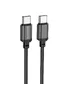 Дата кабель Borofone BX87 Type-C to Type-C 60W (1m) Black