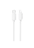 Дата кабель Hoco X113 Beneficio Type-C to Lightning (1m) White