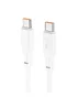 Дата кабель Hoco X93 Force Type-C to Type-C 100W (2m) White