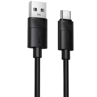 Дата кабель Borofone BX123 Leya USB to Type-C 36W (1m) Black