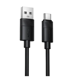 Дата кабель Borofone BX123 Leya USB to Type-C 36W (1m) Black