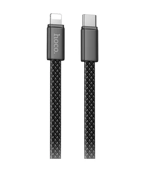 Дата кабель Hoco X125 Exceso Type-C to Lightning 30W (1m) Black