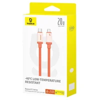 Дата кабель Baseus 0&deg;C Series Fast Charging Type-C to Lightning 20W (1m) (P10368802731) Canyon Coral