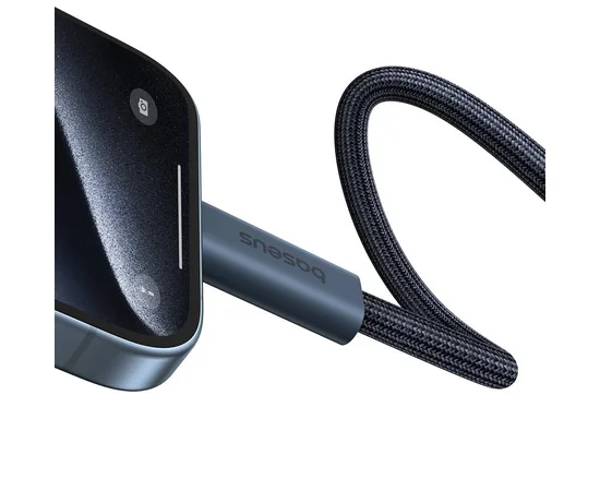 Дата кабель Baseus Flash 2 USB4 Full-Featured Type-C to Type-C 240W (1.8m) (P10311803112) Cluster Black