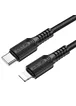 Дата кабель Borofone BX116 Certain Type-C to Lightning 27W (1m) Black