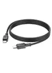 Дата кабель Hoco X101 Assistant 60W Type-C to Type-C (1m) Black