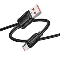 Дата кабель Hoco X115 Surpass USB для Type-C 100W (1m) Black