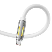 Дата кабель Hoco U136 Prize USB to Type-C 5A (1.2m) White