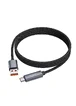 Дата кабель Hoco X112 Favor with display USB to Type-C 5A (1m) Black