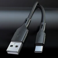 Дата кабель Borofone BX99 Method Silicone USB to Type-C (1m) Black