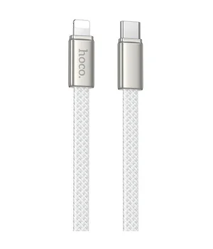 Дата кабель Hoco X125 Exceso Type-C to Lightning 30W (1m) White