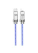 Дата кабель Hoco U113 Solid 20W Type-C to Lightning (1m) Blue