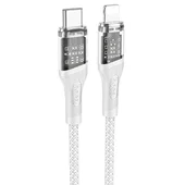 Дата кабель Hoco U111 Discovery Edition Type-C to Lightning 27W (1.2m) Grey