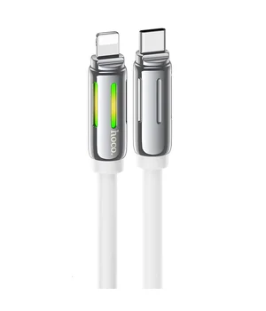 Дата кабель Hoco U136 Prize Type-C to Lightning 27W (1.2m) White